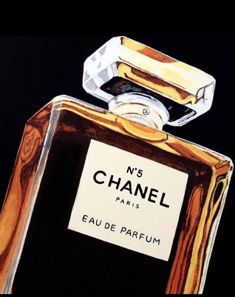 chanel perfume painting uk